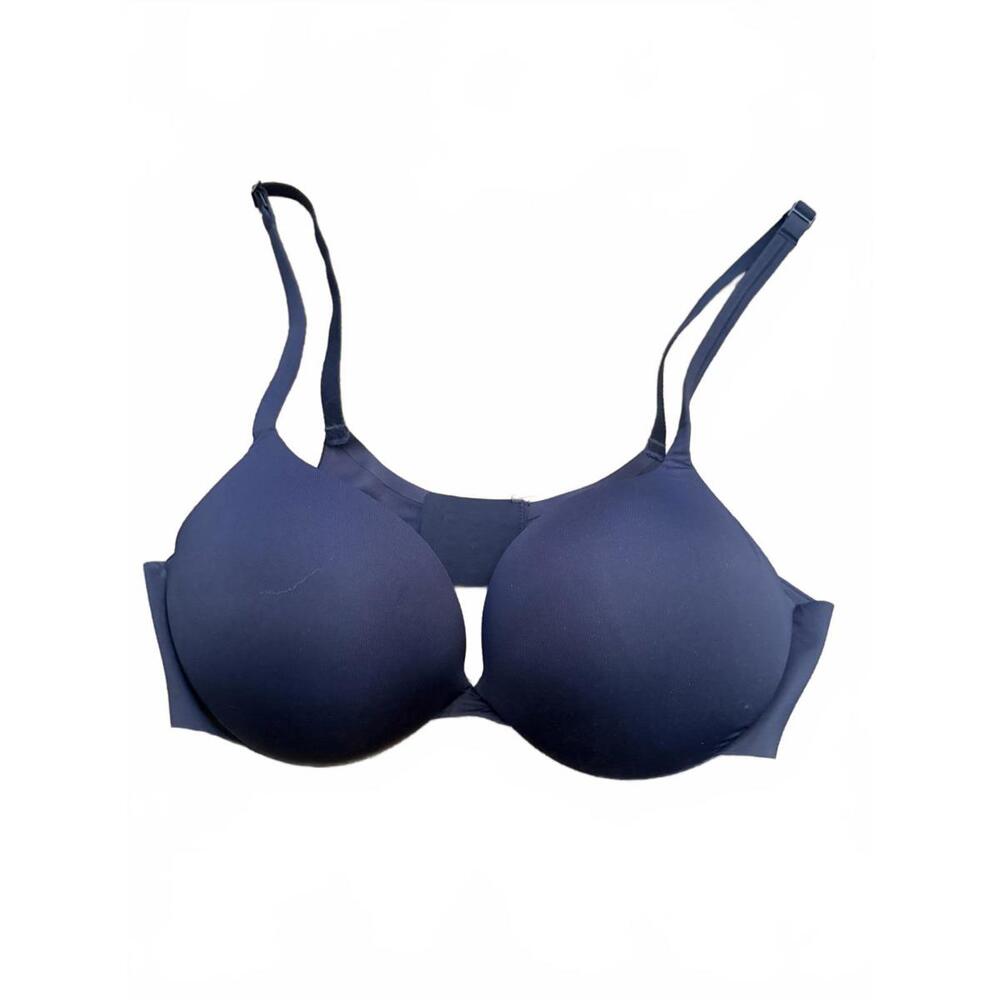 Skims Black Underwire Bra with Adjustable Straps